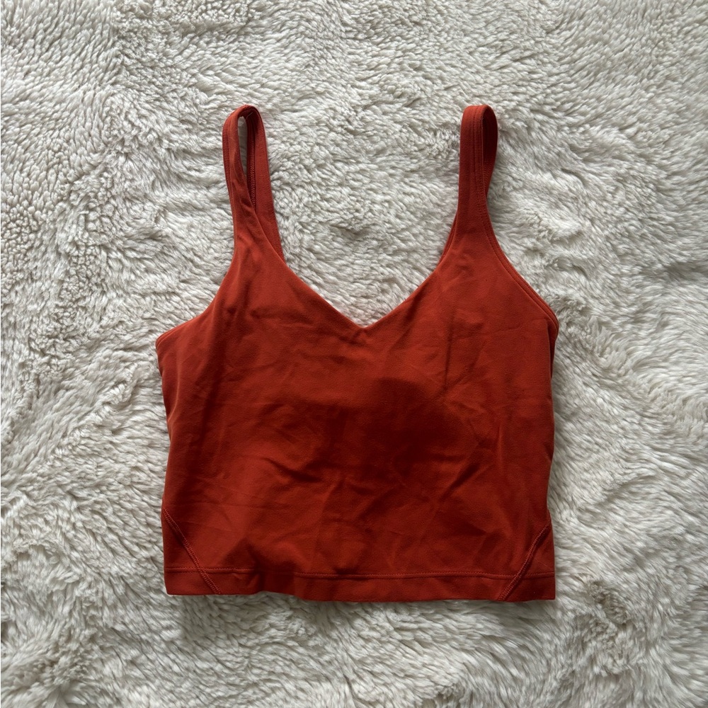 Lululemon Align Tank Top in Canyon Orange